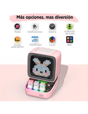 Bocina portátil Divoom DitooPro bluetooth