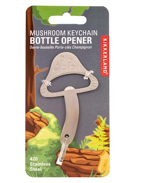 Llavero Kikkerland de acero inoxidable