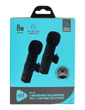 Micrófono portátil inalámbrica STF Tipo C - Lightning