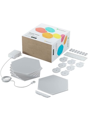Tira led smart Nanoleaf Shapes NL42-7003HX-7PK con 7 focos