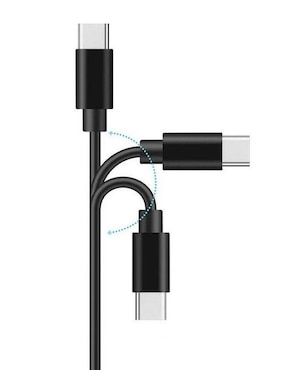 Cable USB C Ventdepot a tipo USB A de 25 cm