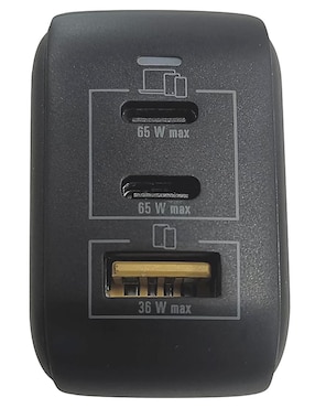 Cargador pared STF de 65 W USB tipo C GaN