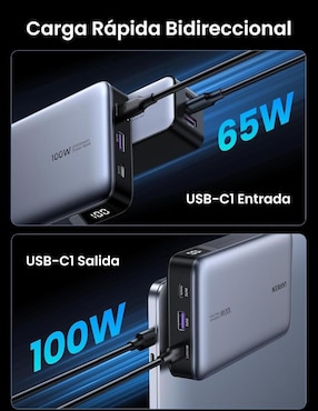 Batería portátil UGREEN 20000 mAh 25188