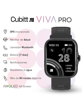 Smartwatch Cubitt Viva Pro unisex con GPS