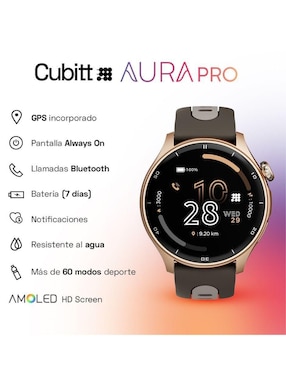 Smartwatch Cubitt Aura Pro unisex con GPS