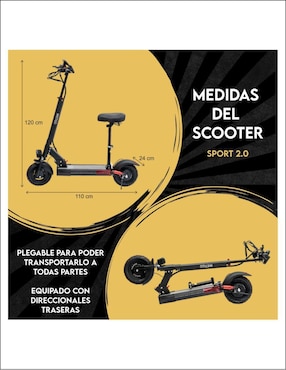 Scooter eléctrico Instigo Sport 2.0 2025
