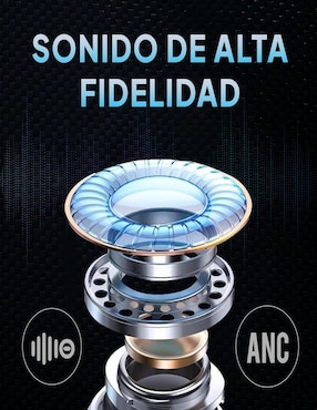 Audífonos in-ear Aek Cyber aba06 inalámbrica