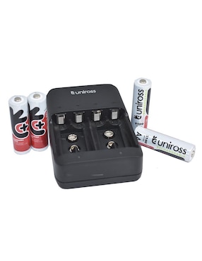 Cargador de pilas Uniross de 30 W Lightning + Usb Tipo C UCU004A