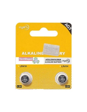 Pila de botón alcalino Ventdepot 1.5 V
