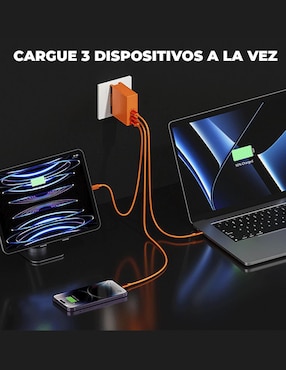Cargador pared Sharge de 120 w USB Tipo C 140 w pd 3.1