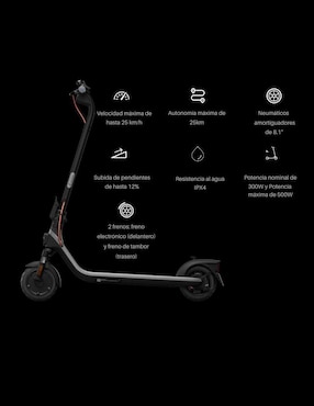 Scooter eléctrico Segway E2plus2 2025