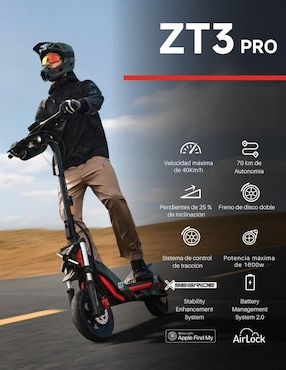 Scooter eléctrico Segway ZT3PRO 2025