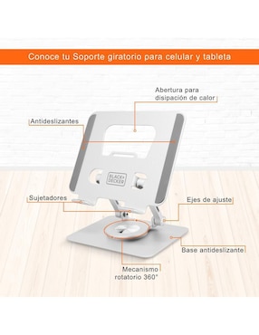 Soporte para tablet Black+Decker