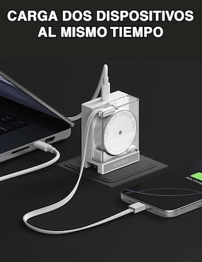 Cargador pared sharge de 65 W USB + USB tipo C