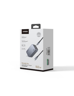 Cargador pared Ugreen de 100 W USB + USB tipo c Nexode pro