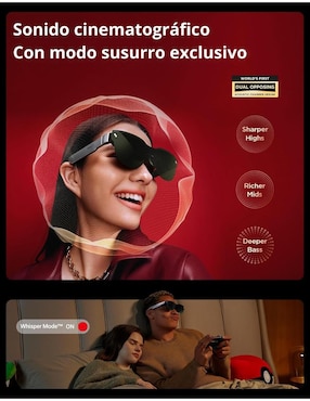 Lentes de realidad virtual TCL para multiplataforma