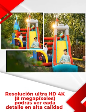 Cámara de seguridad Secucore Alámbrica 2K 70° con capacidad de grabar y visión nocturna para interior y exterior
