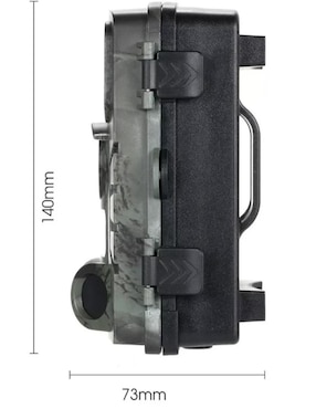 Cámara de seguridad Gogo Electronics modelo PR1000 Full HD 120° con capacidad para grabar para exterior