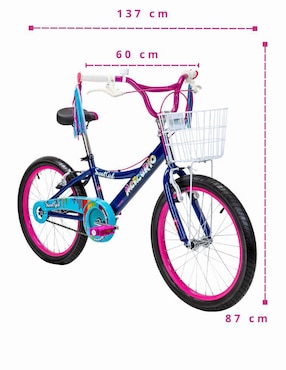 Bicicleta infantil Mercurio rodada 20 sweet girl para niña