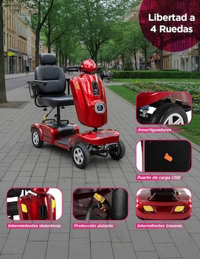 Scooter de movilidad Vanlig Ryberg avant 360°