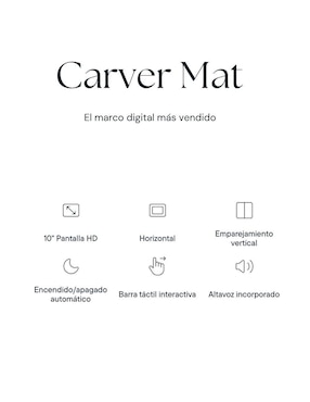 Marco digital Aura