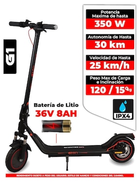 Scooter eléctrico Bikeon G1 2025
