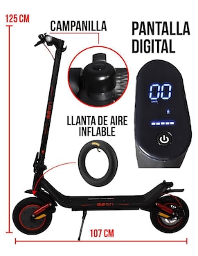Scooter eléctrico Bikeon G2 2025
