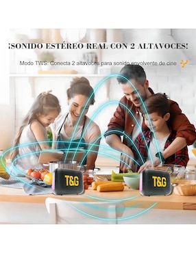 Bocina portátil Petukita Box TG445 Mini bluetooth