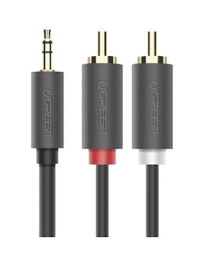 Cable USB auxiliar 3.5 mm Ugreen a tipo RCA de 3 m