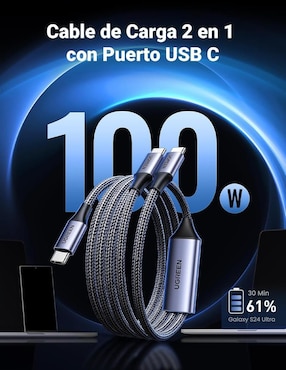 Cable USB C Ugreen de 1.5 m