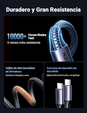 Cable USB C Ugreen de 1.5 m
