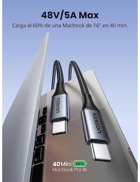 Cable USB C Ugreen de 2 m