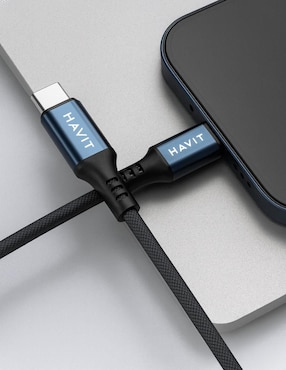 Cable USB C Havit a tipo USB C de 1 m