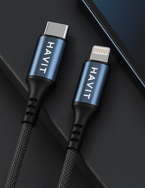 Cable USB C Havit a tipo Lightning de 1 m
