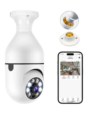 Cámara Wi-Fi de seguridad Belug alámbrica Full HD 360° visión nocturna para interior