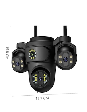 Cámara wi-fi de seguridad Belug alámbrica HD 360° con capacidad de grabar para exterior