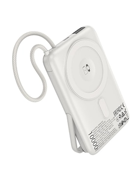 Batería portátil hoco 10000 mAh Q43 Clever Dual Silver