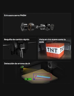 Impresora 3D Bambu Lab P2S inalámbrica