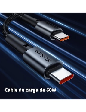 Cargador auto Mcdodo de 30 w usb tipo c CC-7493