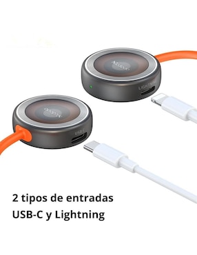 Cargador para smartwatch Mcdodo de 5 w lightning + usb tipo c CH-6840