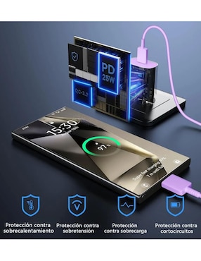 Cargador pared Belug de 25 W USB tipo C