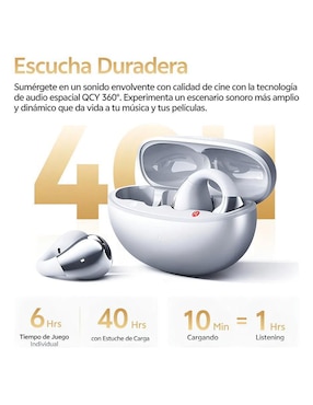 Audífonos in-ear Petukita Box C30s inalámbricos con cancelación de ruido