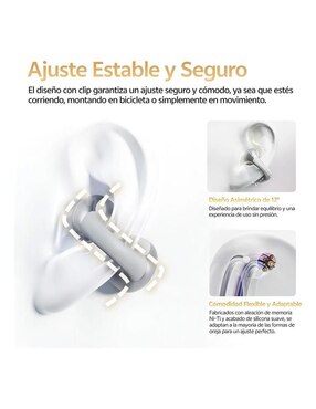 Audífonos in-ear Petukita Box C30s inalámbricos con cancelación de ruido