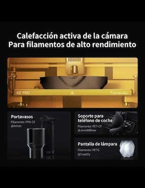 Impresora 3D Creality K2 Pro inalámbrica