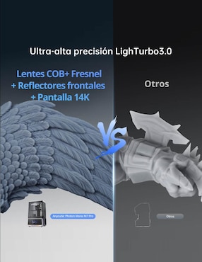 Impresora 3d Anycubic Photon Mono M7 Pro alámbrica