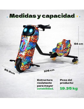 Triciclo Little Monkey unisex