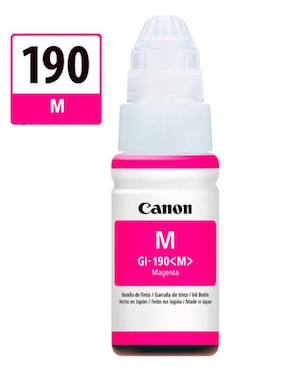 Imagen de producto Cartucho Canon GI-190M PIXMA 70 ml G1100 G2100 G3100 magenta 0669C001AA