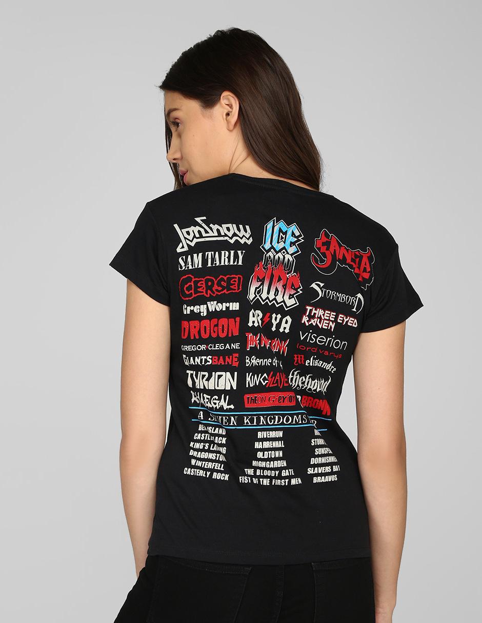 Playera Ice And Fire para dama