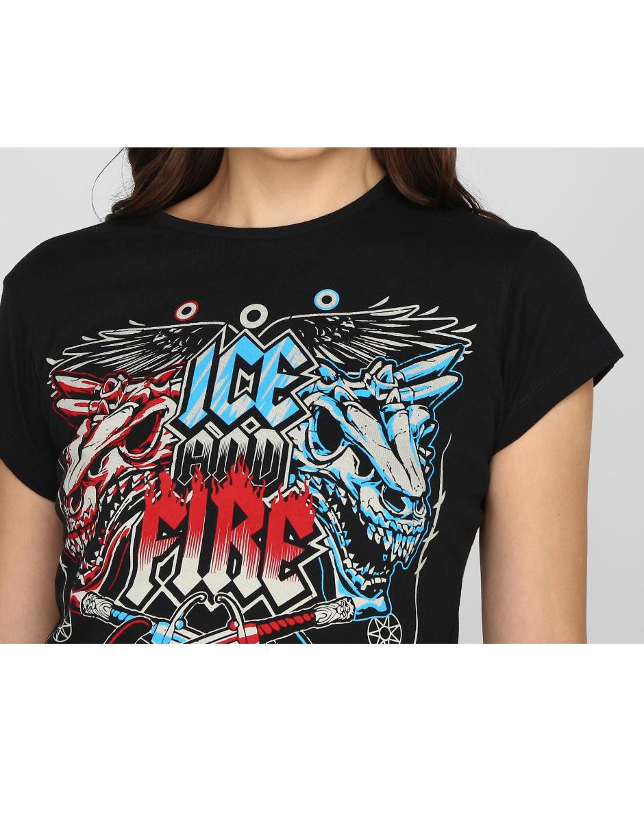 Playera Ice And Fire para dama