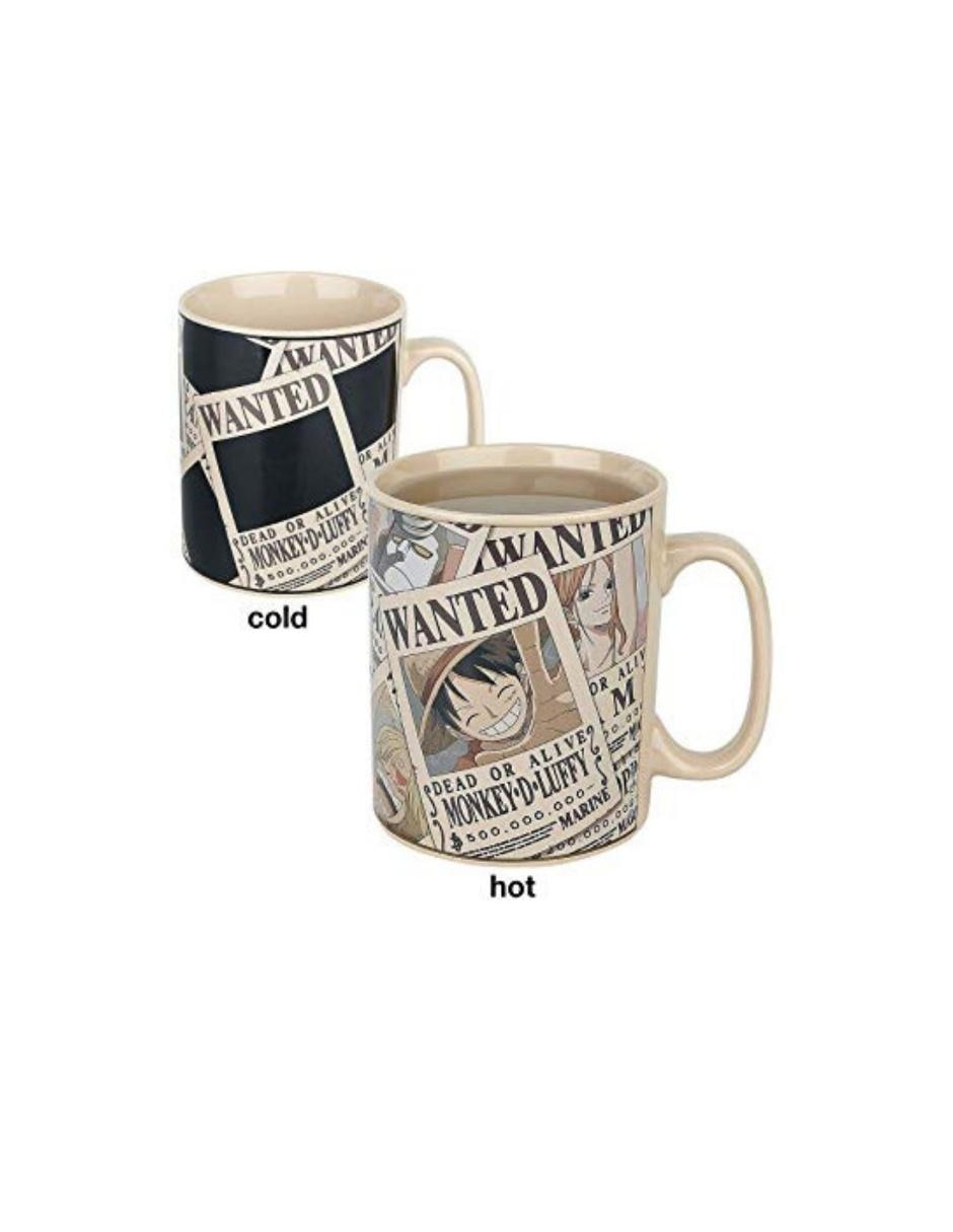 Taza One Piece Cambia de Color Taza One Piece Cambia de Color